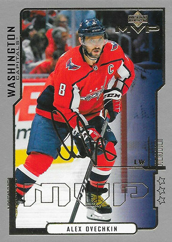 2020-21 Upper Deck MVP Hockey 20th Anniversary Third Star Alex Ovechkin