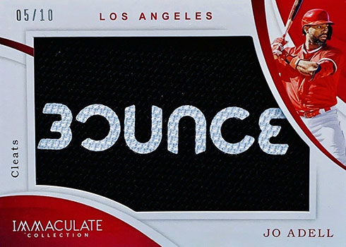 2020 Panini Immaculate Baseball Jumbo Cleats Jo Adell