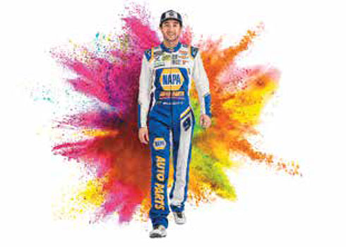 2020 Panini Prizm Racing Color Blast