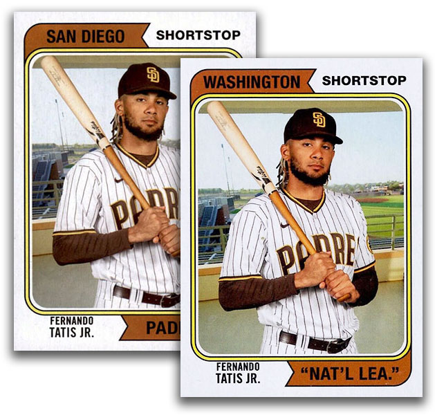 2020 Topps Archives Baseball Variations Guide and Gallery