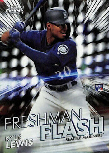 2020 Topps Chrome Baseball Freshman Flash Kyle Lewis