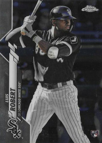 2020 Topps Chrome Baseball Luis Robert Rookie Card