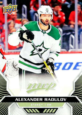 2020-21 Upper Deck MVP Hockey Alexander Radulov