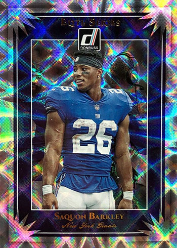 2020 Donruss Football Elite Series Saquon Barkley