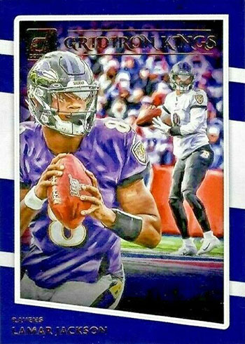 2020 Donruss Football Gridiron Kings Lamar Jackson