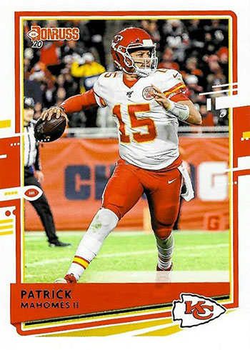 2020 Donruss Football Patrick Mahomes