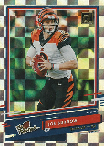 2020 Donruss Football The Rookies Joe Burrow