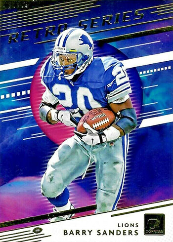 2020 Donruss Football Retro Series Barry Sanders