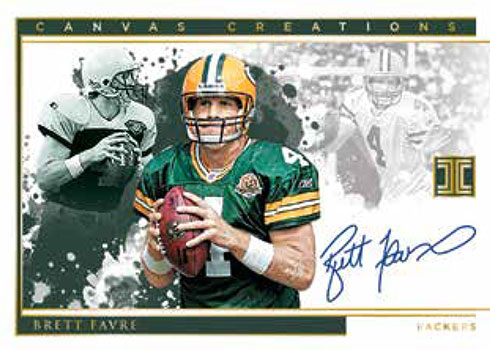 2020 Panini Impeccable Football Canvas Creations