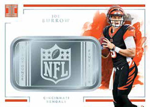 2020 Panini Impeccable Football Silver NFL Shield