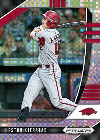 2020 Panini Prizm Draft Picks Baseball Power Plaid