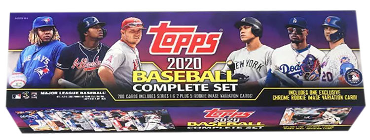 2020 Topps Baseball Factory Sets Target Purple
