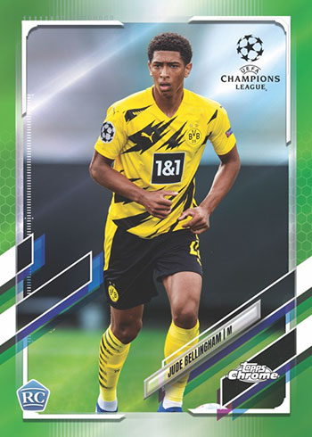 2020-21 Topps Chrome UEFA Champions League Checklist, Box Info