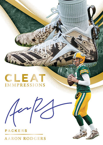 2020 Panini Immaculate Football Cleat Impressions