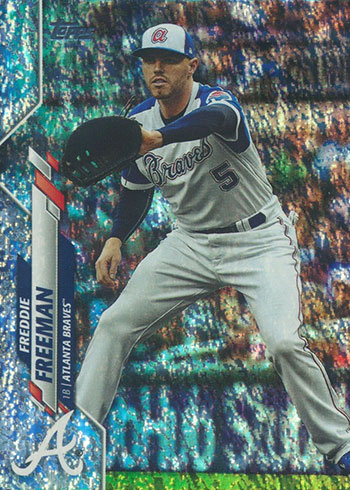2020 Topps Baseball Factory Sets Hobby Foilboard Freddie Freeman