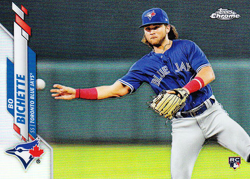2020 Topps Baseball Factor Sets Chrome Rookie Image Variations Bo Bichette