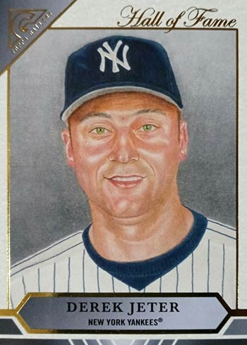 2020 Topps Gallery Baseball Hall of Fame Gallery Derek Jeter