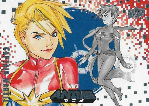 2020 Upper Deck Marvel Anime Captain Marvel