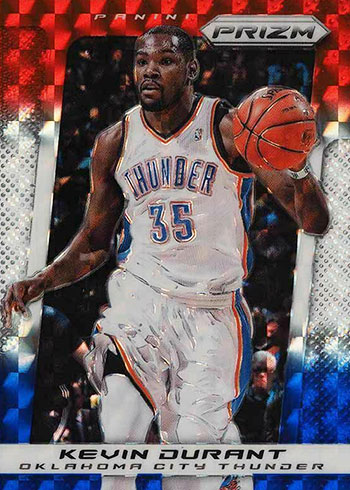 2013-14 Panini Prizm Basketball Red, White and Blue Prizms Kevin Durant