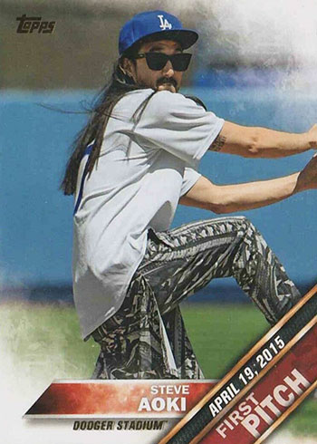 2020 Topps X Steve Aoki Baseball Checklist, Pack Info, Release Date