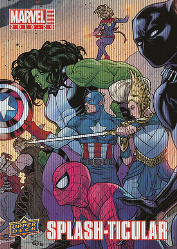 2019-20 Upper Deck Marvel Annual Splash-ticular