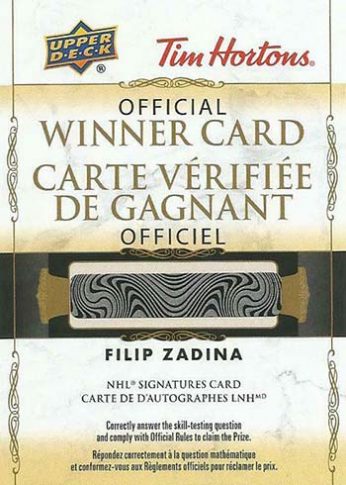 thumbnail image 2 of 2021/22 Upper Deck Tim Hortons NHL Hockey Promotion Cards #PP-1 To PP15 – Pick Your Player 2 of 5