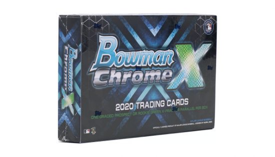 2020 Bowman Chrome X Baseball Checklist, Team Set Lists, Details