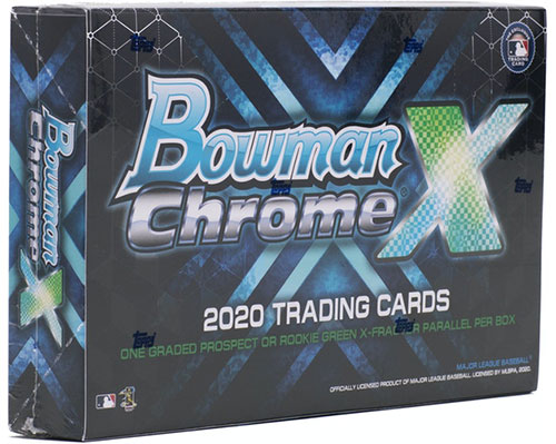 2020 Bowman Chrome X Baseball Checklist, Team Set Lists, Details