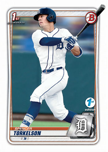 2020 Bowman Draft 1st Edition Baseball Checklist, Box Info