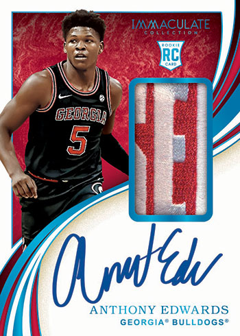 2020 Panini Immaculate Collegiate Basketball RPA