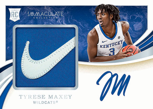 2020 Panini Immaculate Collegiate Basketball Premium Patch Autograph