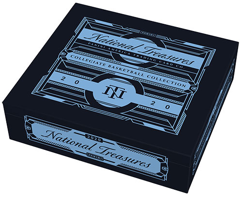 2020 Panini National Treasures Collegiate Basketball Box