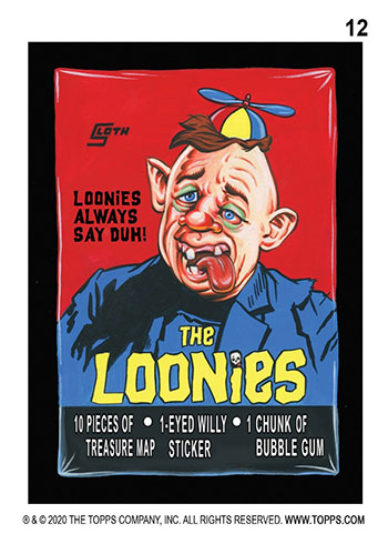 2020 Topps Wacky Packages Old School Series 9 The Loonies