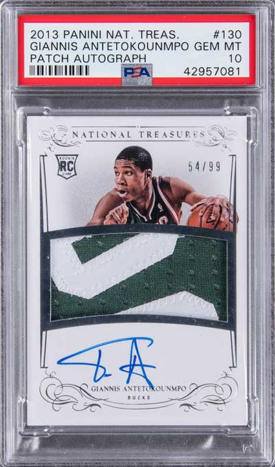 2013-14 Prizm Black Mosaic Giannis Antetokounmpo Tops $1 Million
