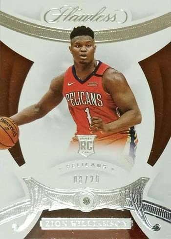 2019-20 Panini Flawless Basketball Zion Williamson RC