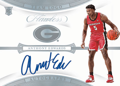 2020 Panini Flawless Collegiate Basketball Team Logo Autographs