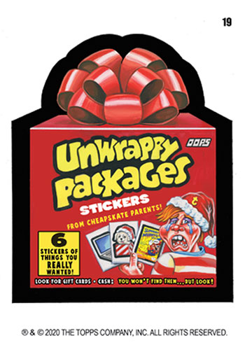 2020 Topps Wacky Packages Weekly Series Checklist, Details, Print Runs