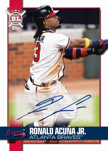 2021 Topps Big League Baseball Big League Autographs