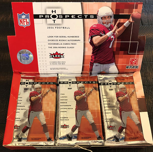 Cheap Wax Wednesday Box Breaks: 2006 Fleer Hot Prospects Football
