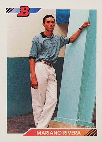 1992 Bowman Baseball Mariano Rivera Rookie Card
