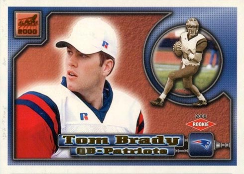 2000 Aurora Tom Brady Rookie Card
