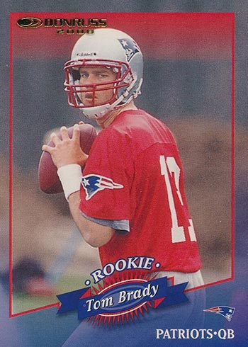 2000 Donruss Tom Brady Rookie Card