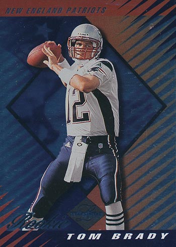 2000 Leaf Limited Tom Brady Rookie Card