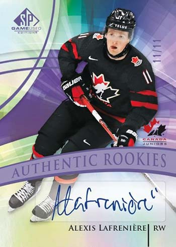 2020-21 SP Game Used Hockey Base Autograph