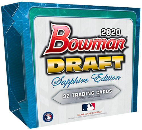 2020 Bowman Draft Sapphire Edition Baseball Checklist, Teams, Box Info