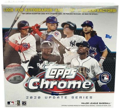 2020 Topps Chrome Update Series Baseball Checklist, Box Info, Odds