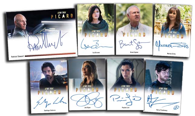 2021 Rittenhouse Picard Season 1 Autographs