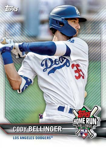 2021 Topps Home Run Challenge Cody Bellinger