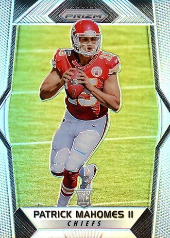 2017 Panini Prizm Patrick Mahomes Rookie Card