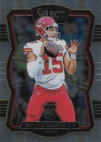 2017 Select Patrick Mahomes Rookie Card